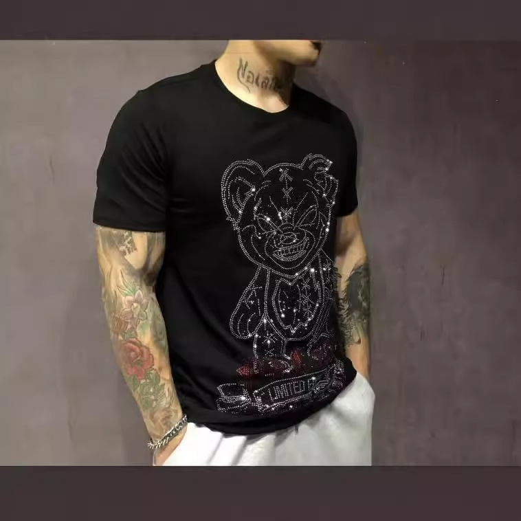 Streetwear Brand Top - 2025 Nowe koszulki z krótkim rękawem