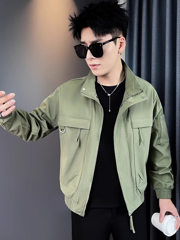 Streetwear Brand Top - Modna, codzienna kurtka robocza męska w