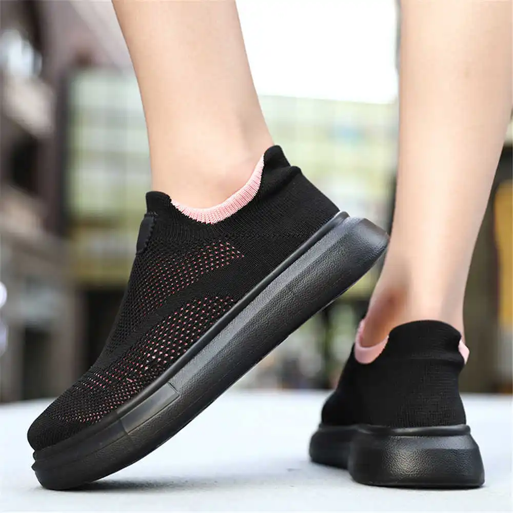 Streetwear Brand Model - Platform Stockings Brown Shoes For Woman
