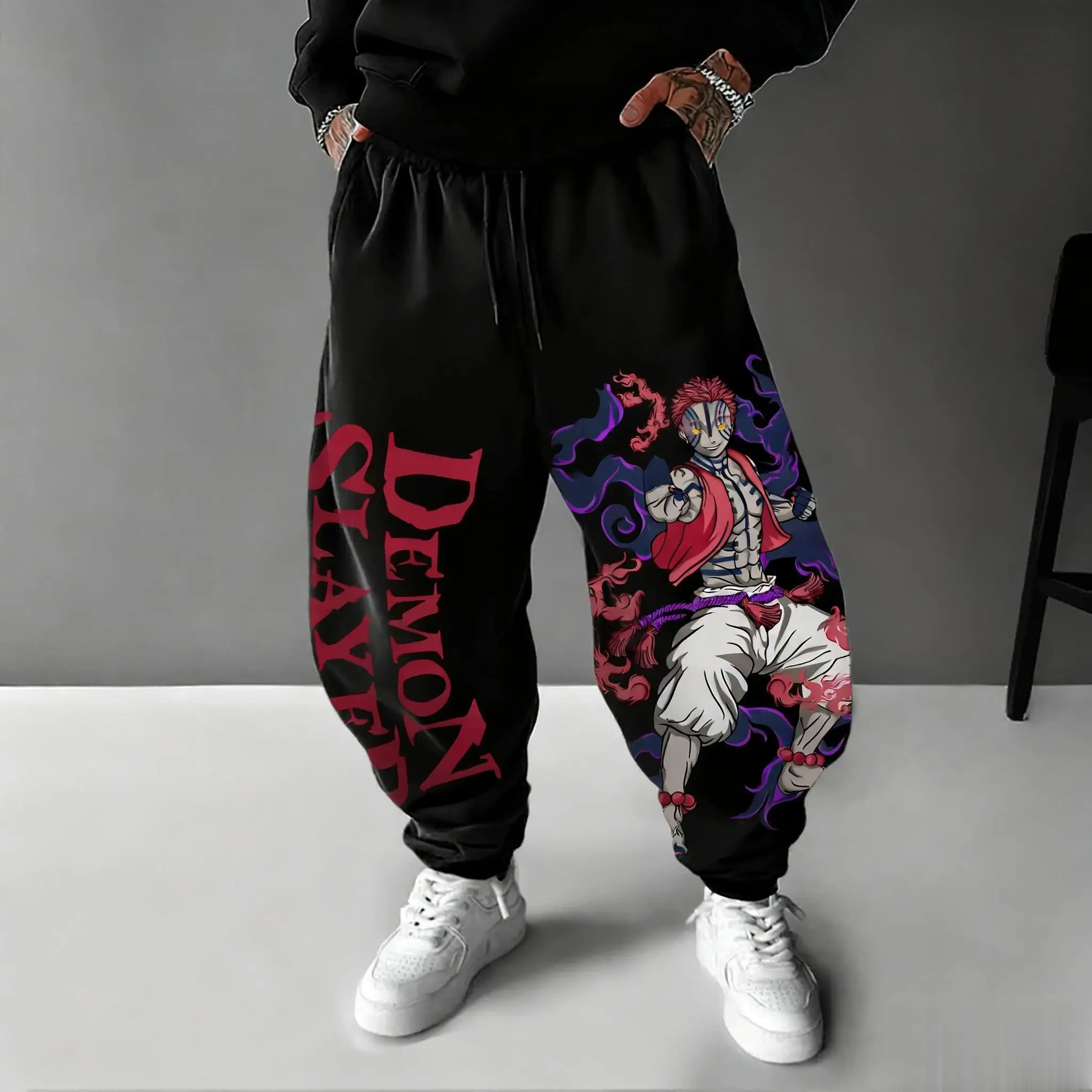 Spodnie Demon Slayer Akaza Ani – Streetwear Brand Beanie recenzja i cena