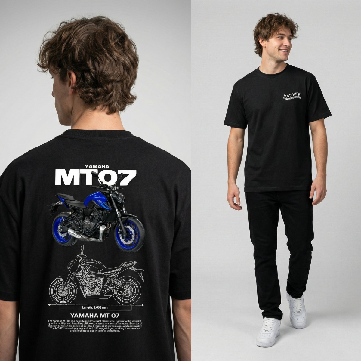 Koszulka Yamaha MT-07 w stylu  – Streetwear Brand Top recenzja i cena