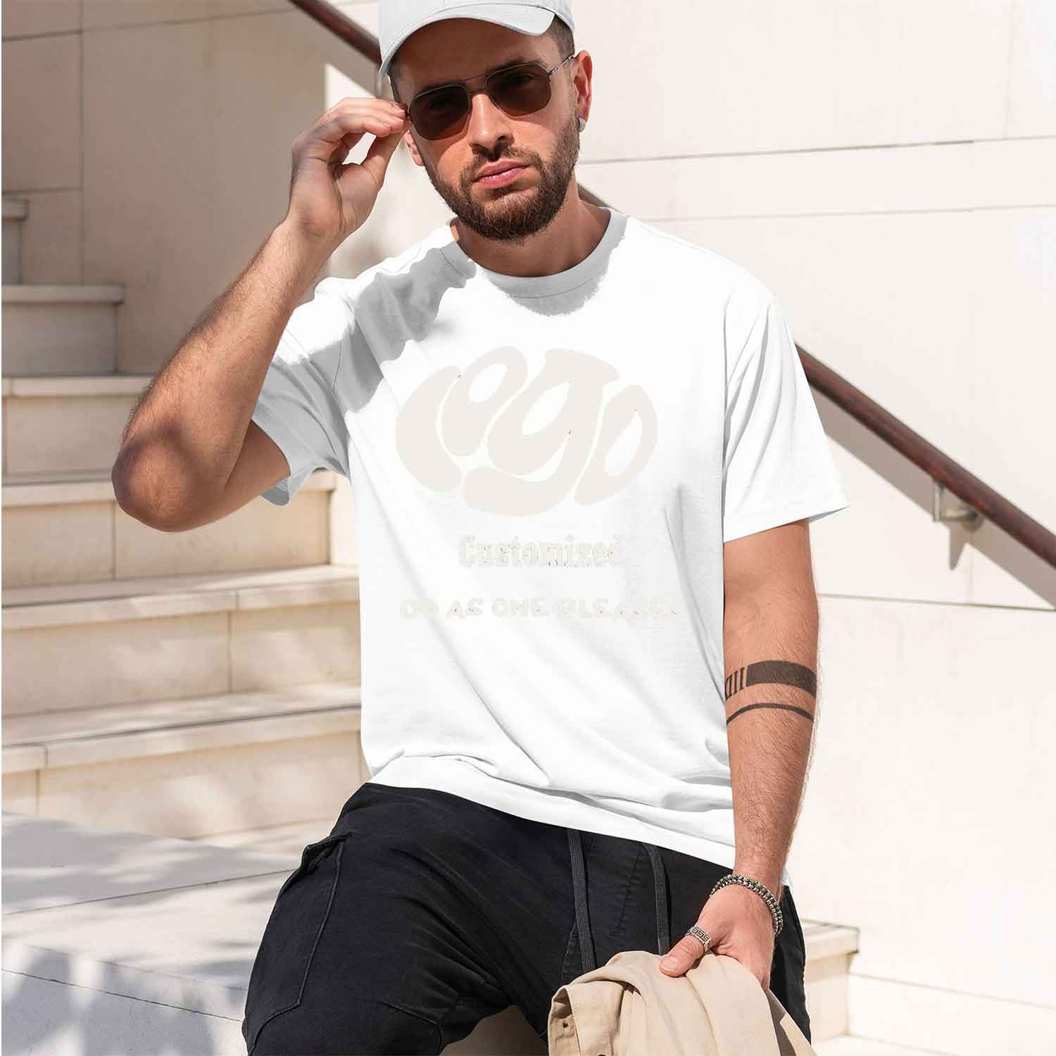 Koszulki męskie Custom r LOGO  – Streetwear Brand Model recenzja i cena