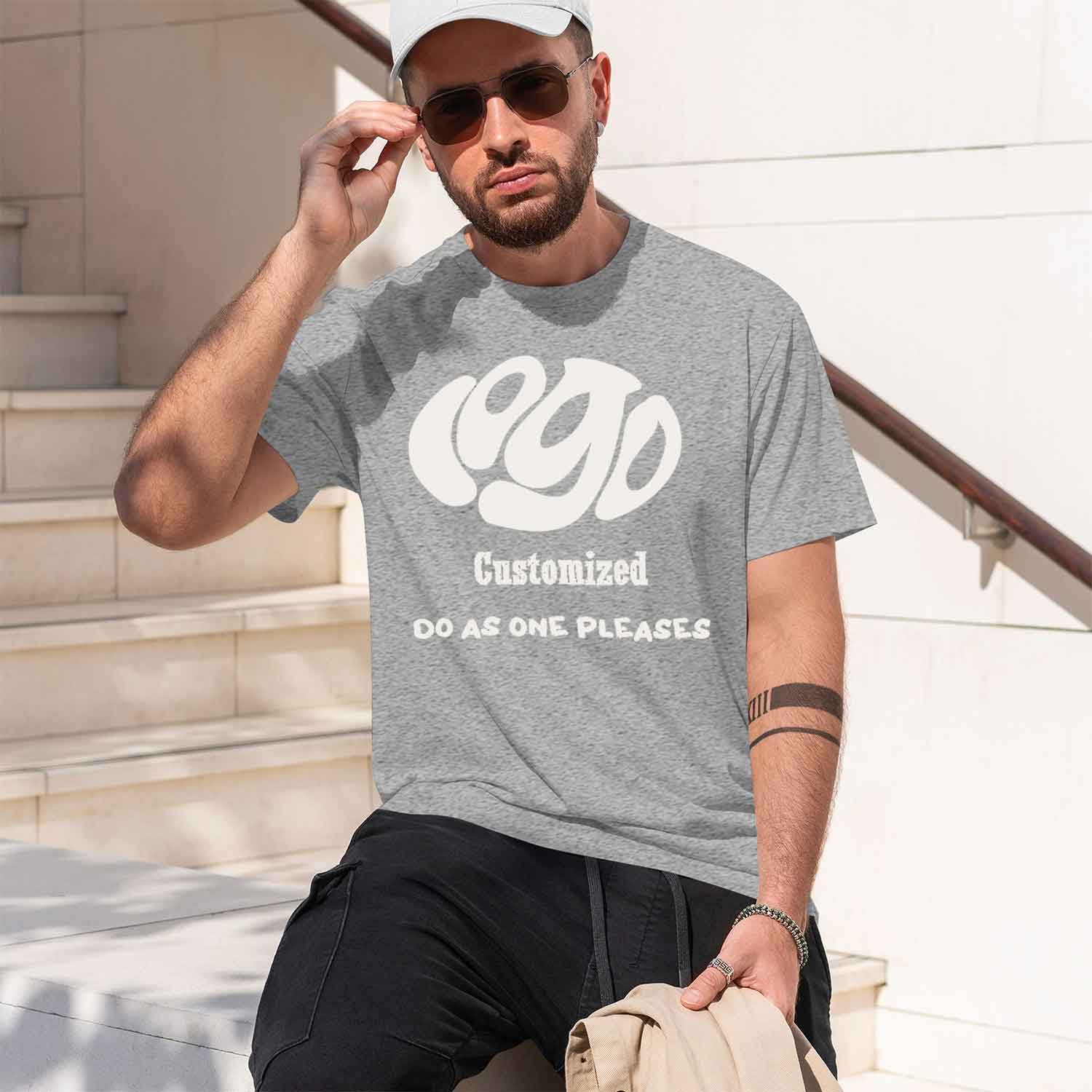 Koszulki męskie Custom r LOGO  – Streetwear Brand Model recenzja i cena