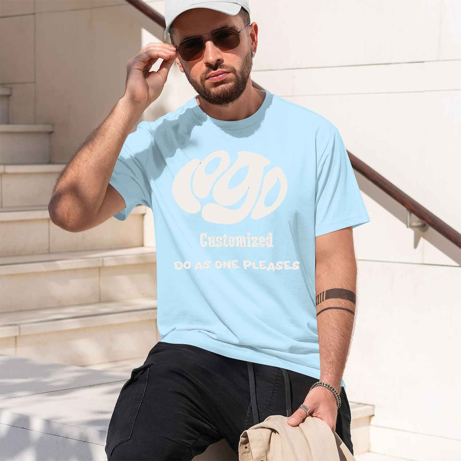 Koszulki męskie Custom r LOGO  – Streetwear Brand Model recenzja i cena