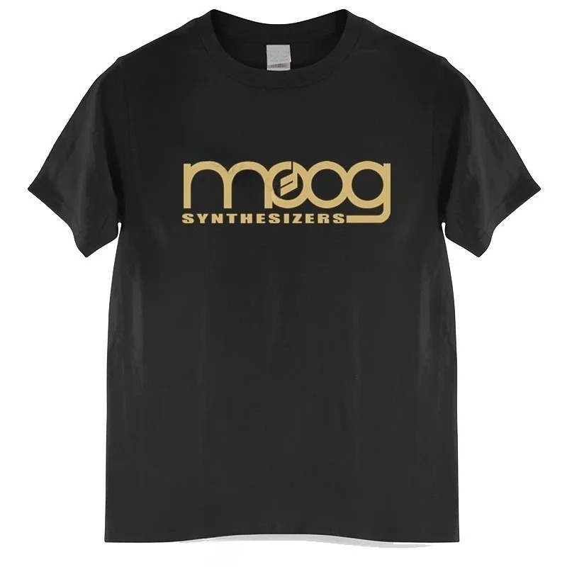 Moog Synthesizer Black Print T – Streetwear Brand Top recenzja i cena