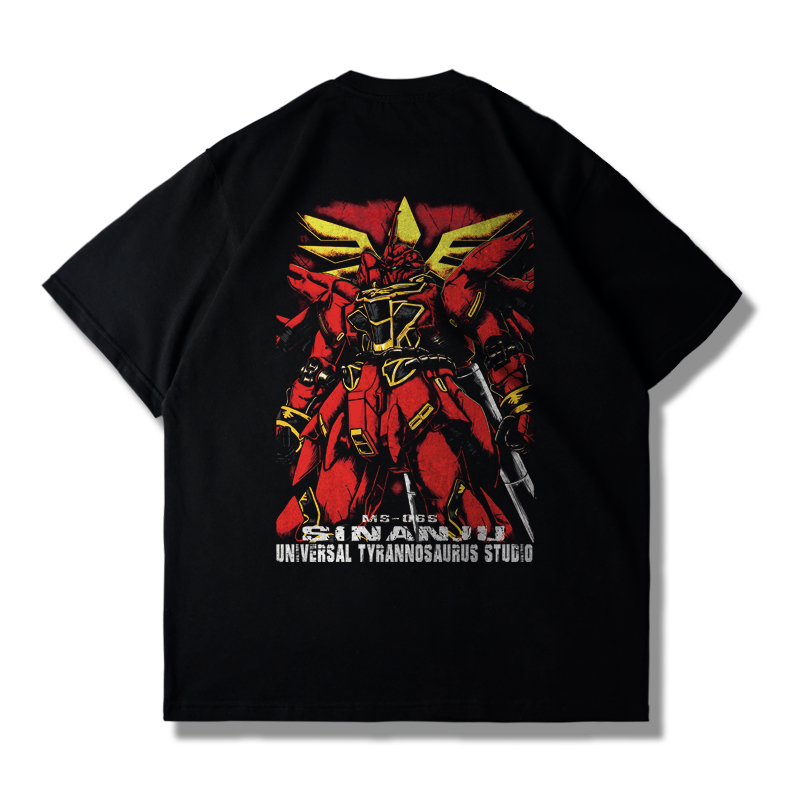 Koszulki z grafiką Gundam Męsk – Streetwear Brand Model recenzja i cena